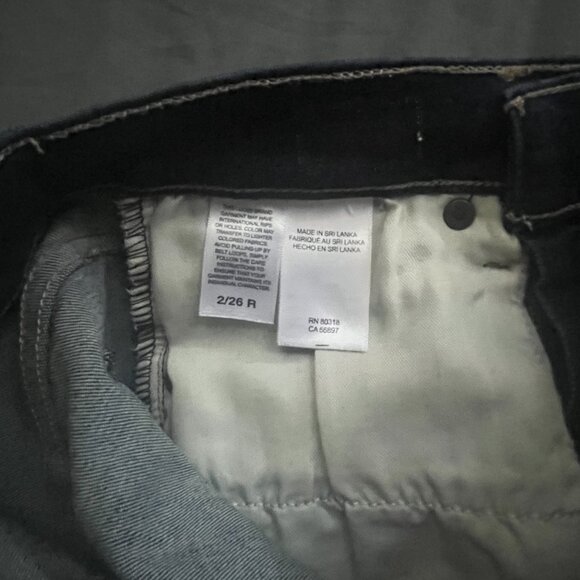 Lucky Brand Mid Rise Ava Skinny Jeans | Dark Wash 2/26R - Picture 8 of 8